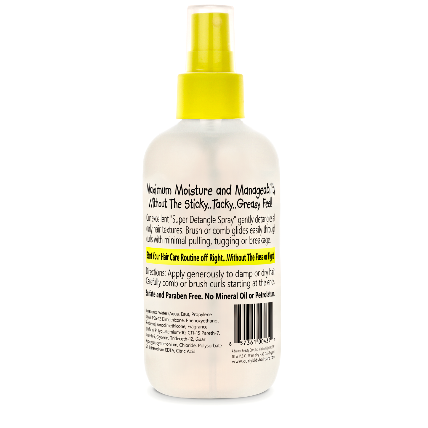 CurlyKids Super Detangle Spray