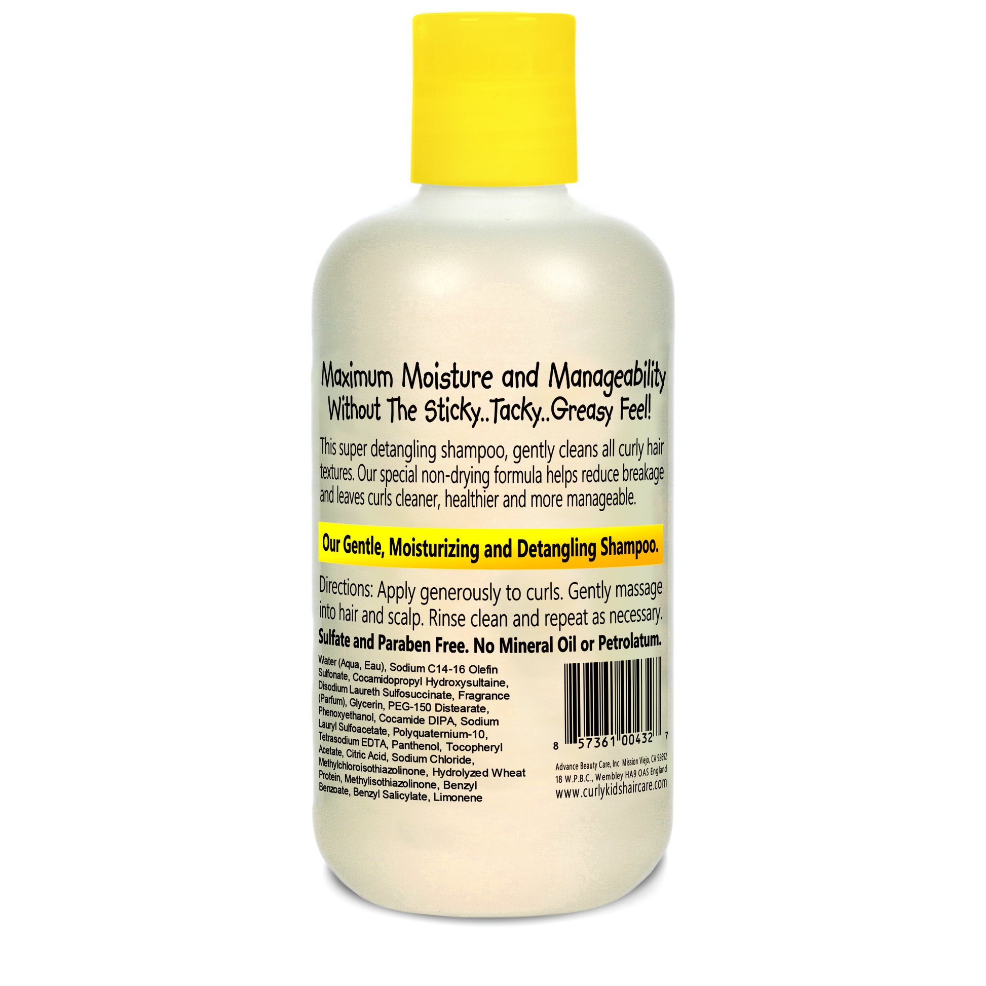 CurlyKids Super Detangle Shampoo