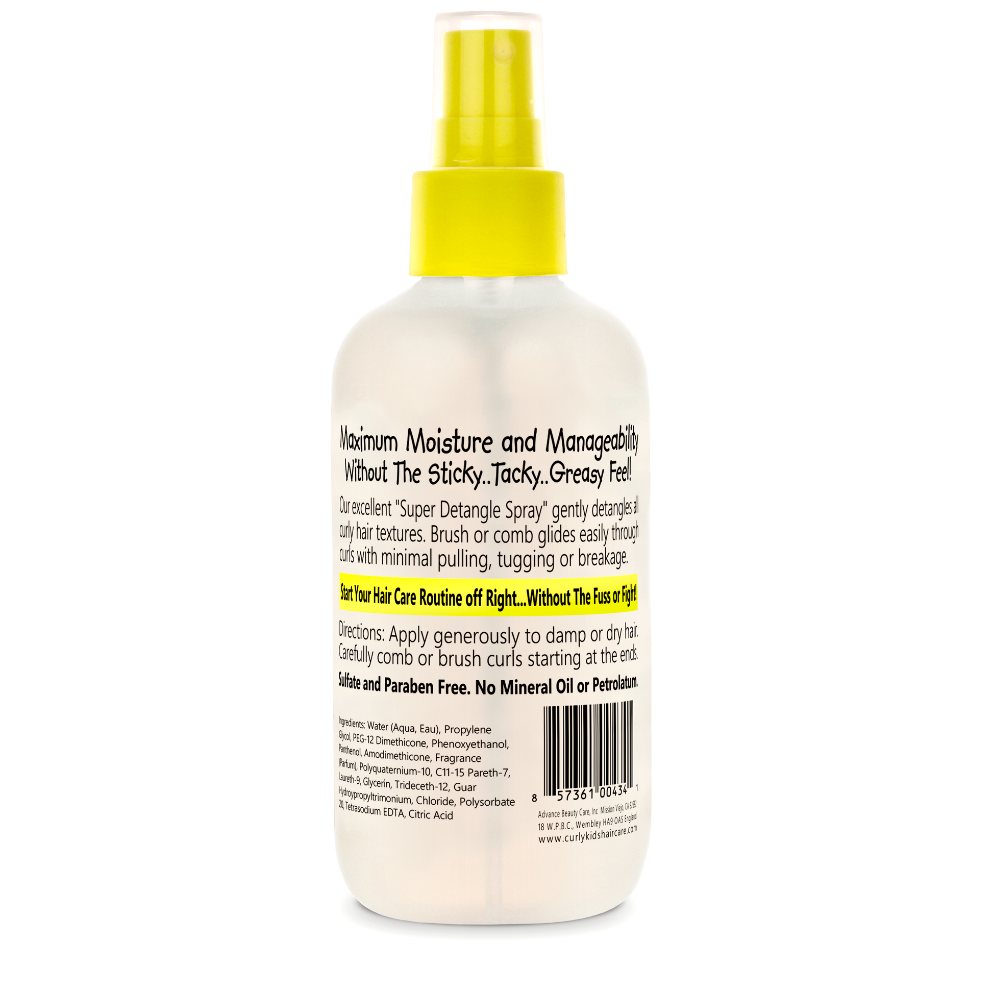 CurlyKids Super Detangle Spray