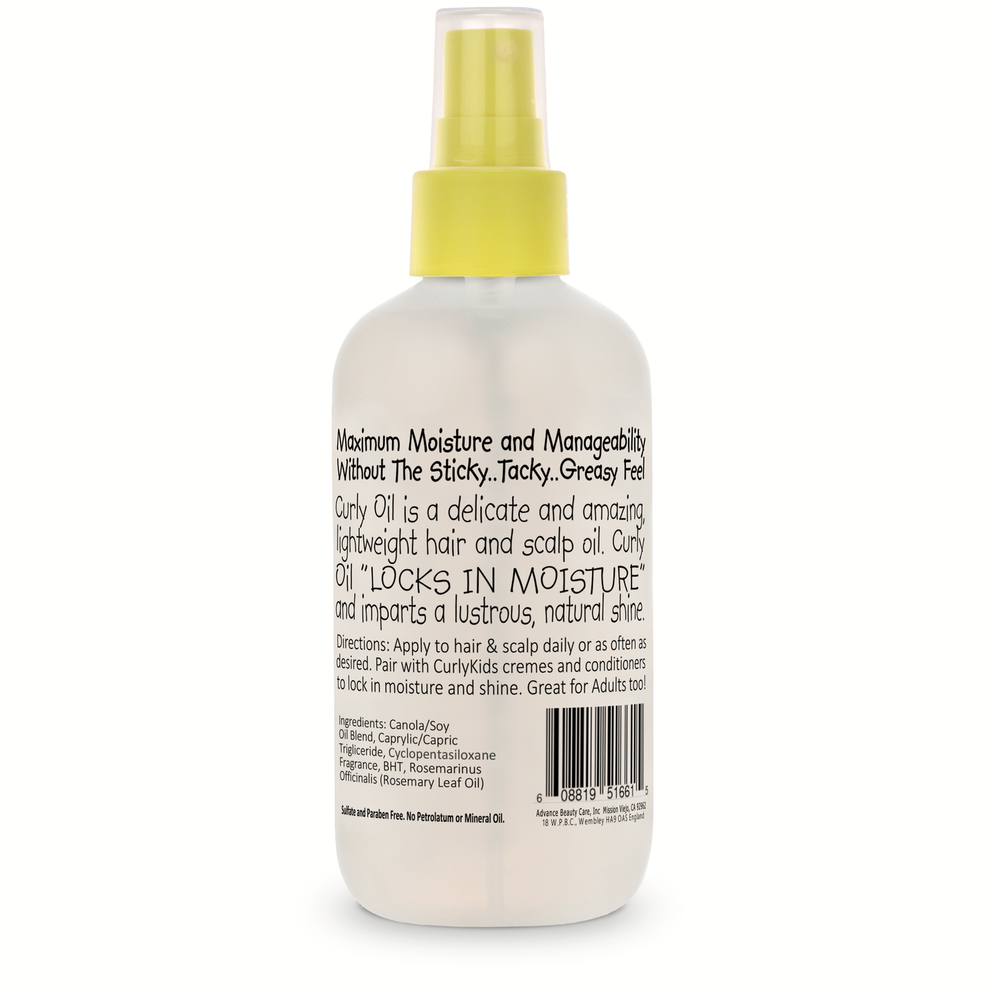 CurlyKids Oil Sheen Spray